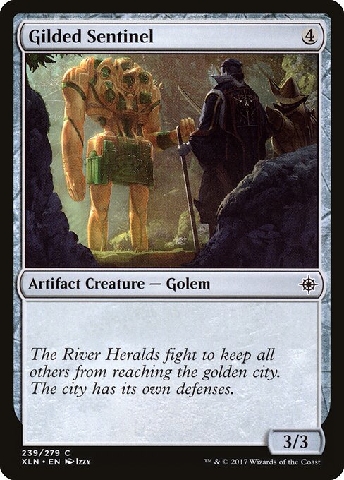 Gilded Sentinel — Front