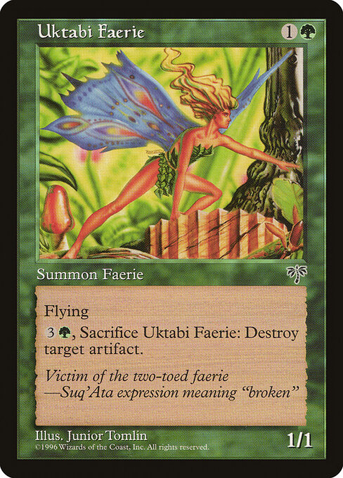 Uktabi Faerie — Front