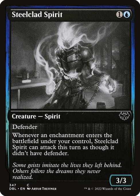 Steelclad Spirit — Front