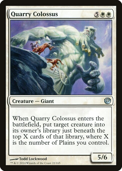 Quarry Colossus — Front
