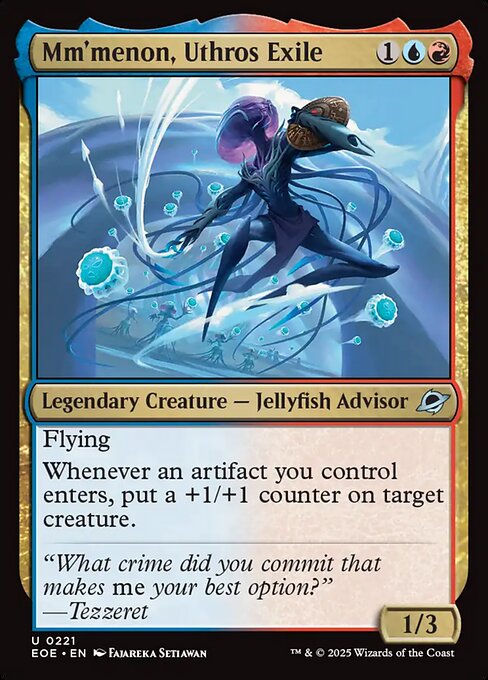Mm'menon, Uthros Exile — Front