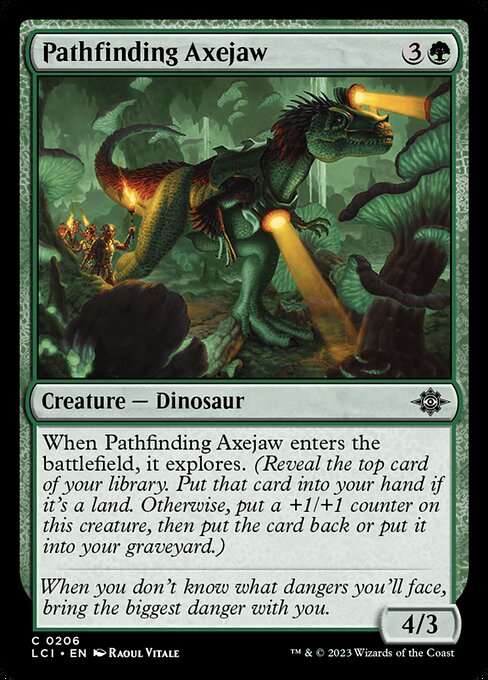 Pathfinding Axejaw — Front