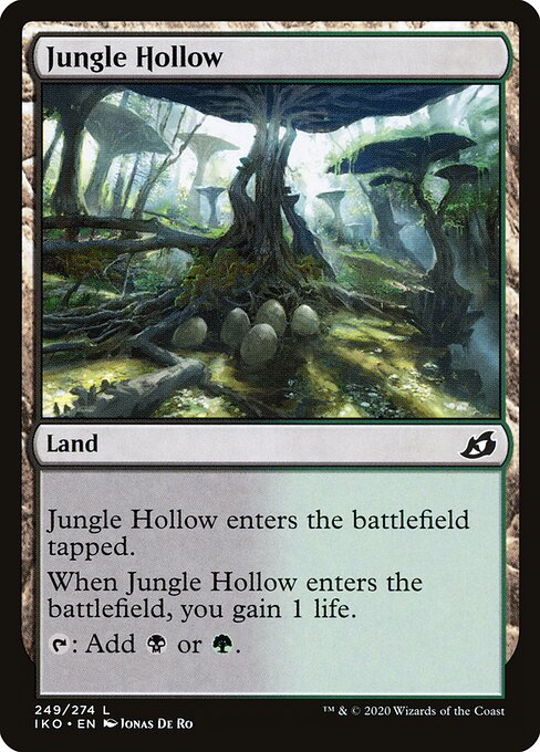 Jungle Hollow — Front