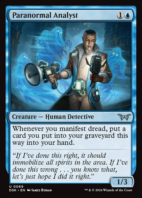 Paranormal Analyst — Front