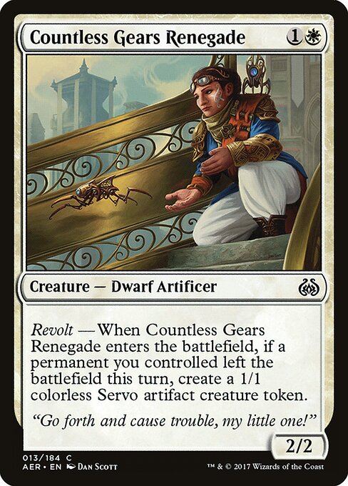 Countless Gears Renegade — Front