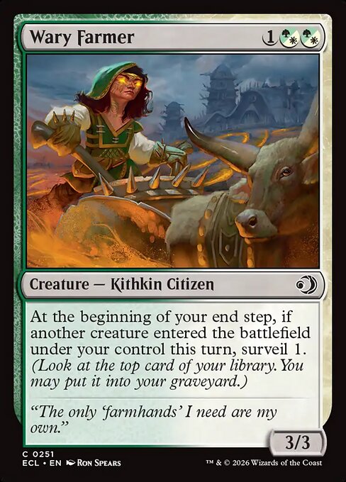 Wary Farmer — Front