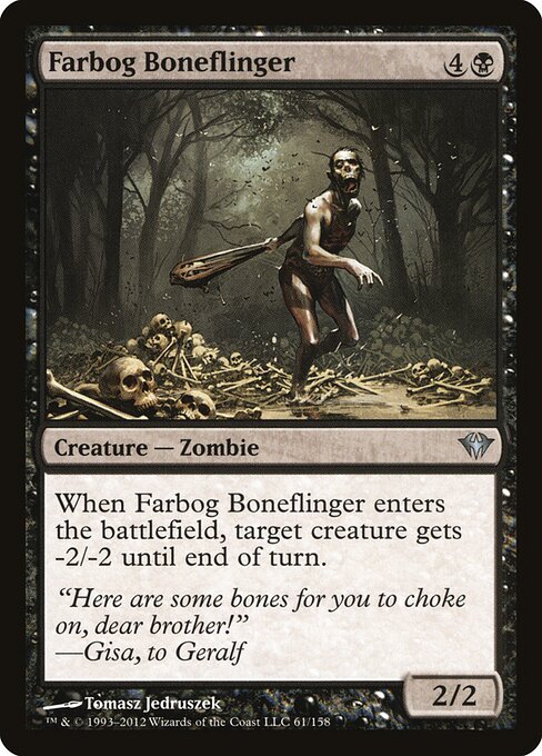 Farbog Boneflinger — Front