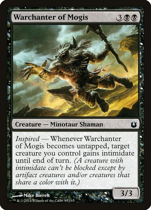 Warchanter of Mogis — Front