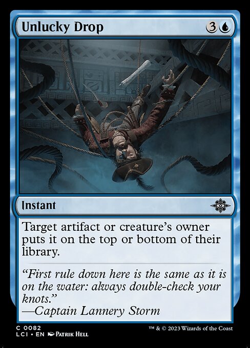 Unlucky Drop — Front