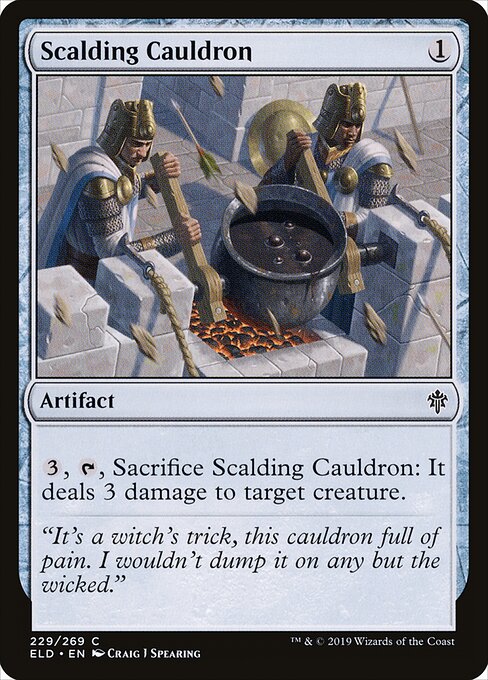 Scalding Cauldron — Front