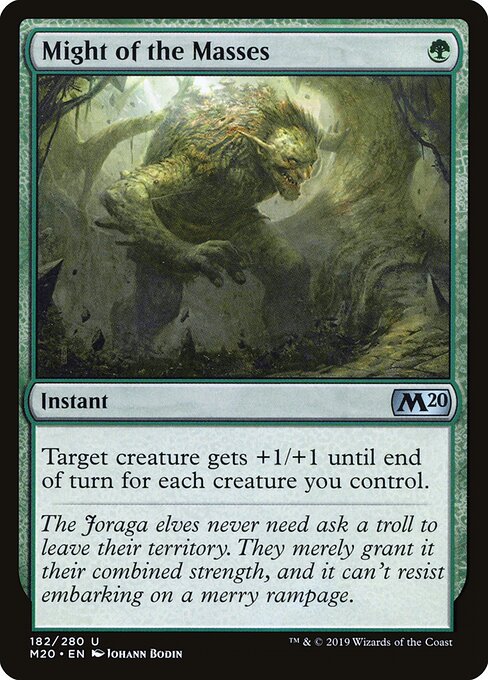 Might of the Masses — Front