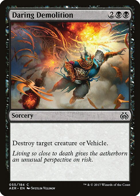 Daring Demolition — Front