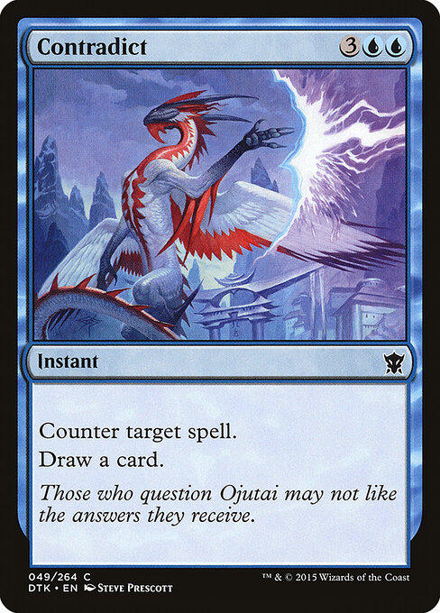 Contradict — Front
