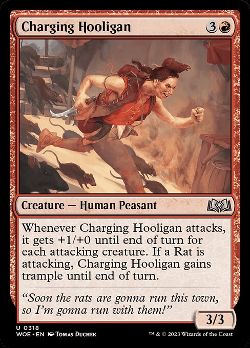 Charging Hooligan — Front