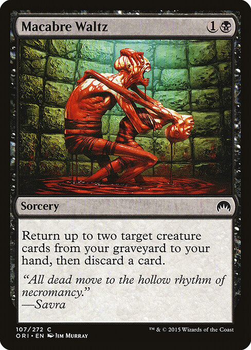 Macabre Waltz — Front