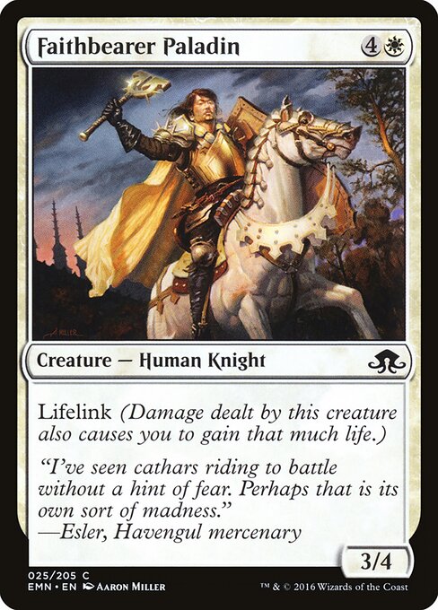 Faithbearer Paladin — Front