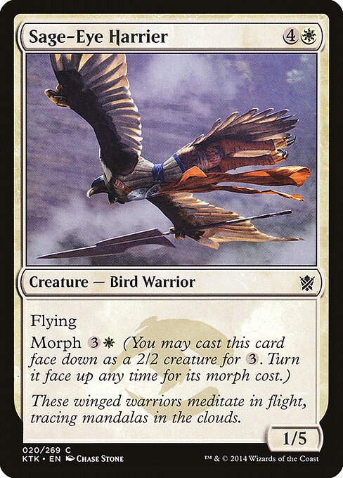 Sage-Eye Harrier — Front