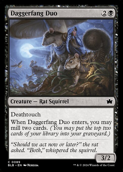 Daggerfang Duo — Front
