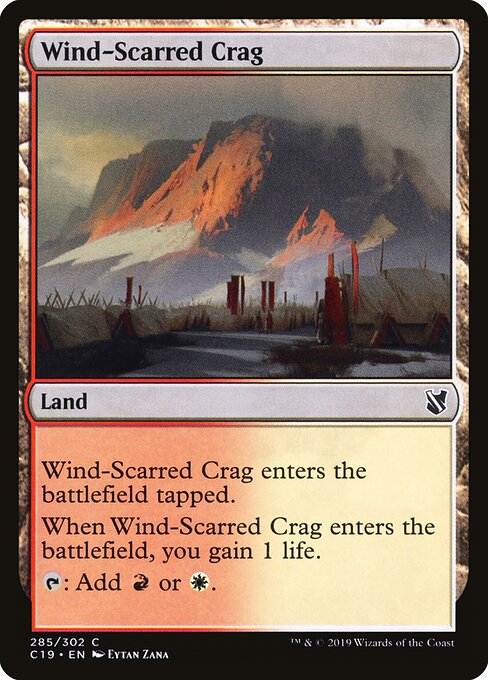Wind-Scarred Crag — Front