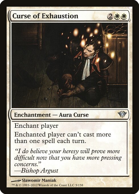 Curse of Exhaustion — Front