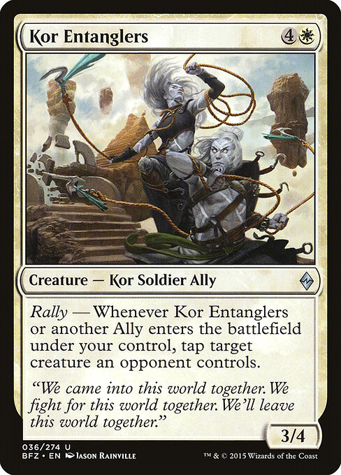 Kor Entanglers — Front