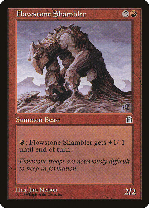 Flowstone Shambler — Front