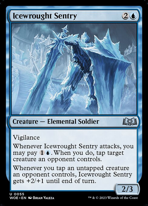 Icewrought Sentry — Front