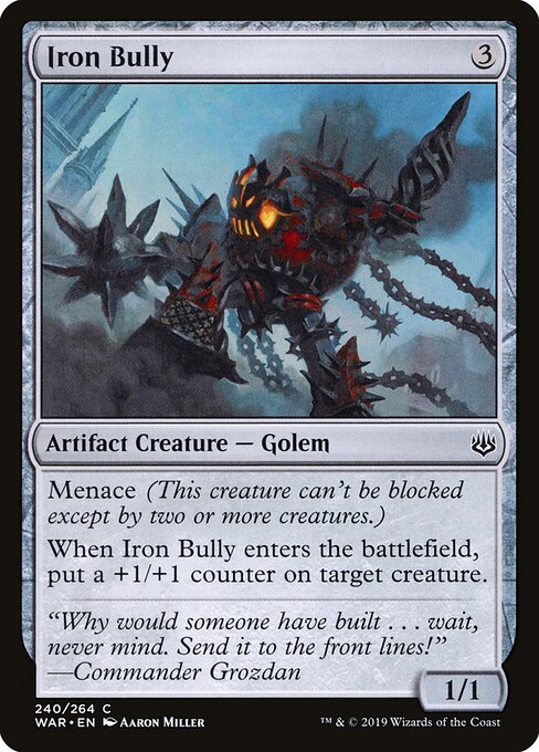 Iron Bully — Front