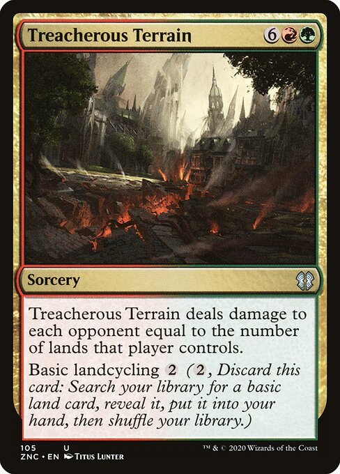 Treacherous Terrain — Front
