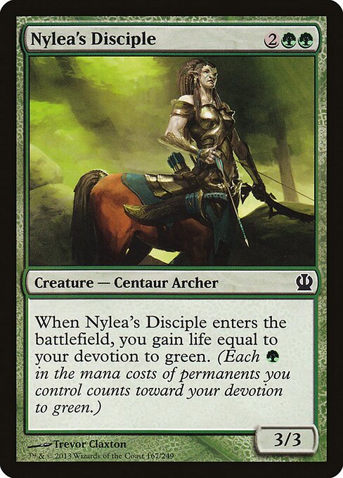 Nylea's Disciple — Front