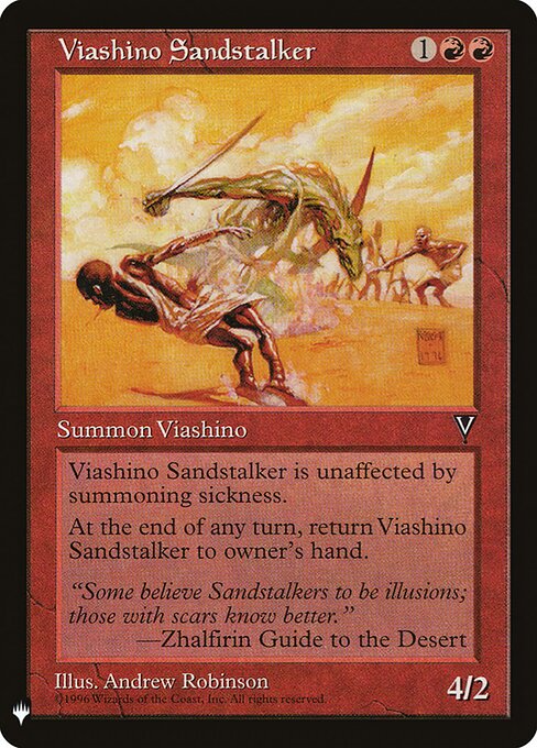 Viashino Sandstalker — Front