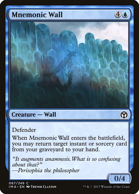 Mnemonic Wall — Front