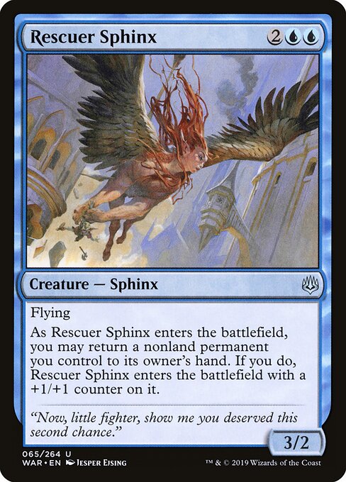 Rescuer Sphinx — Front