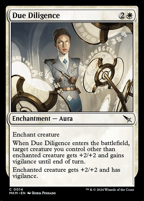 Due Diligence — Front
