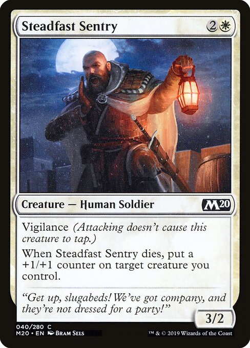 Steadfast Sentry — Front