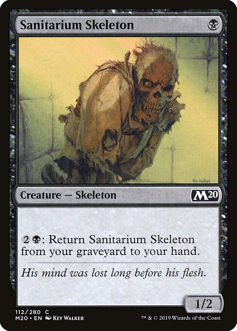 Sanitarium Skeleton — Front