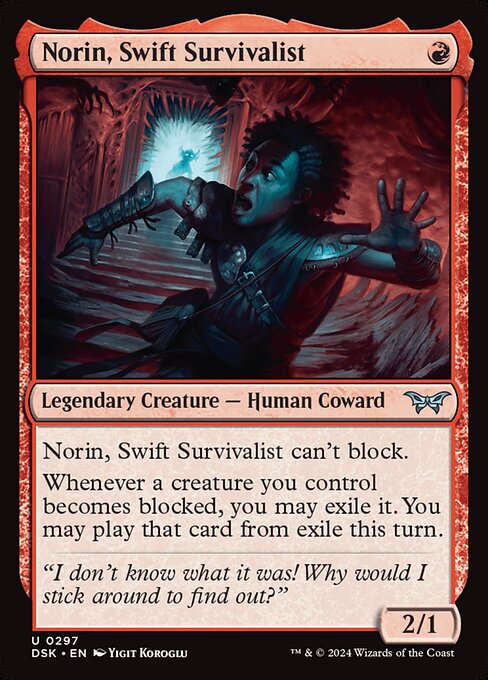 Norin, Swift Survivalist (0297) — Front