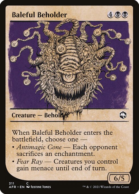 Baleful Beholder (Showcase) — Front