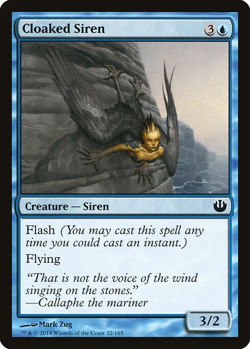 Cloaked Siren — Front