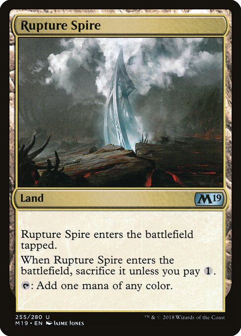 Rupture Spire — Front