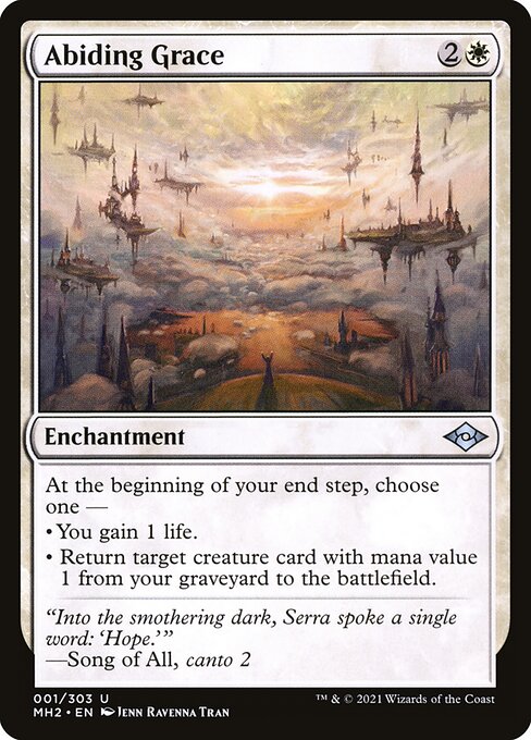 Abiding Grace (Retro Frame)