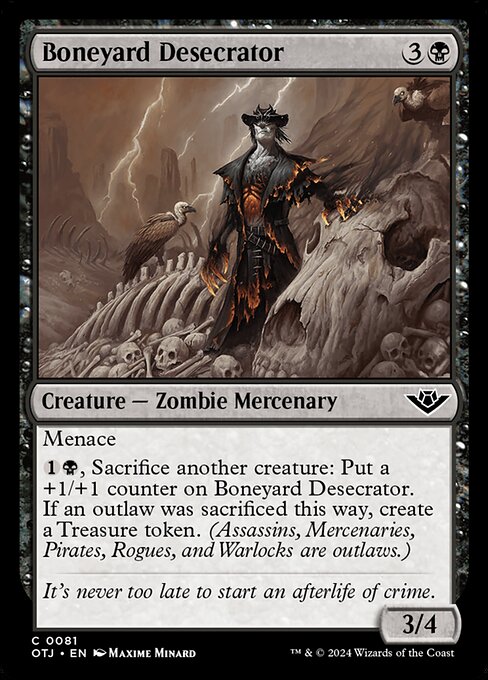 Boneyard Desecrator — Front