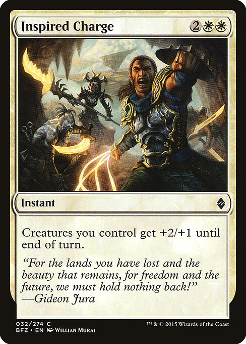Inspired Charge — Front