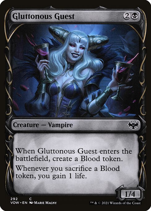 Gluttonous Guest (Showcase) — Front