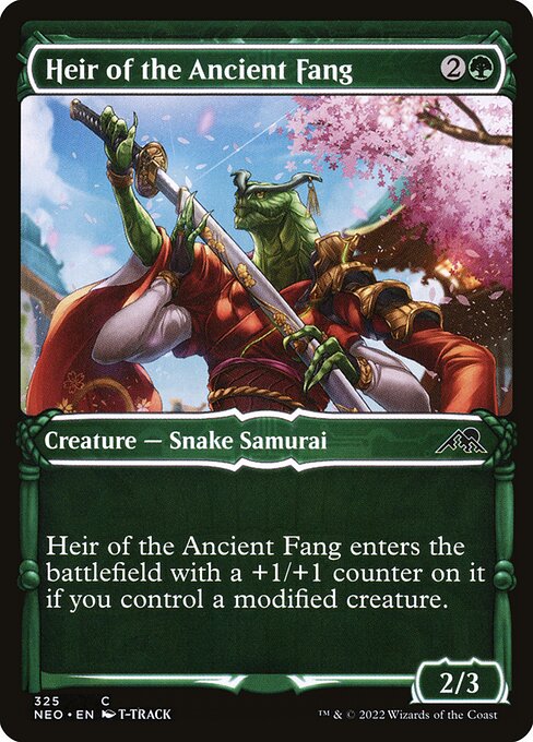 Heir of the Ancient Fang (Showcase) — Front