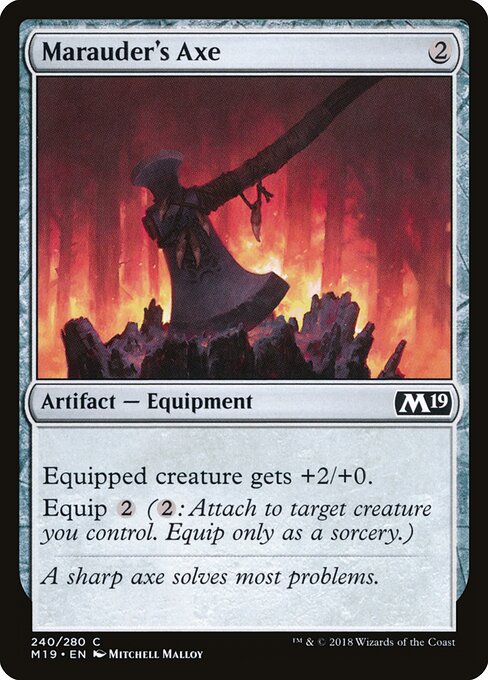 Marauder's Axe — Front