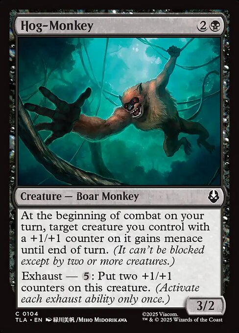 Hog-Monkey — Front