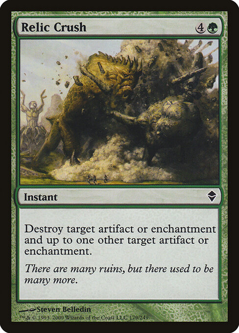 Relic Crush — Front