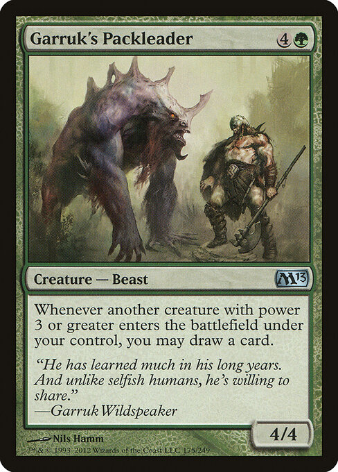 Garruk's Packleader — Front
