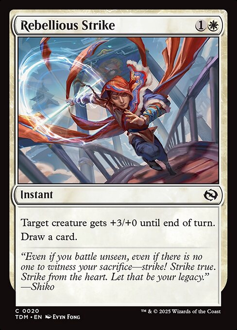 Rebellious Strike — Front